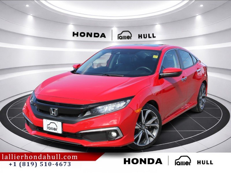 Rallye Red 2019 Honda Civic Sedan Front-Wheel Drive Automatic