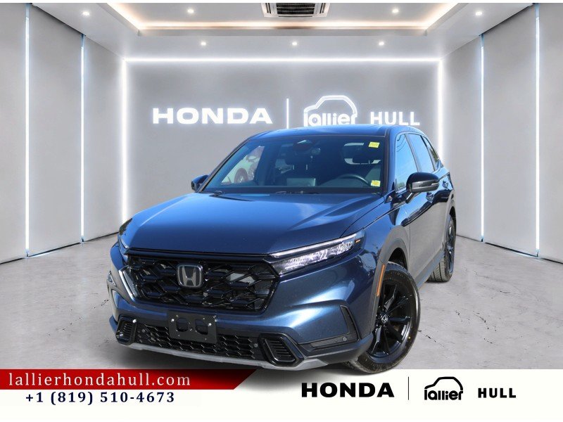 Canyon River Blue Metallic 2025 Honda CR-V Hybrid SUV / Crossover Automatic