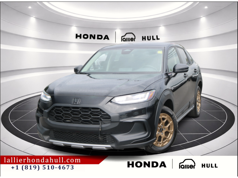 Black 2023 Honda HR-V SUV / Crossover All-Wheel Drive Automatic