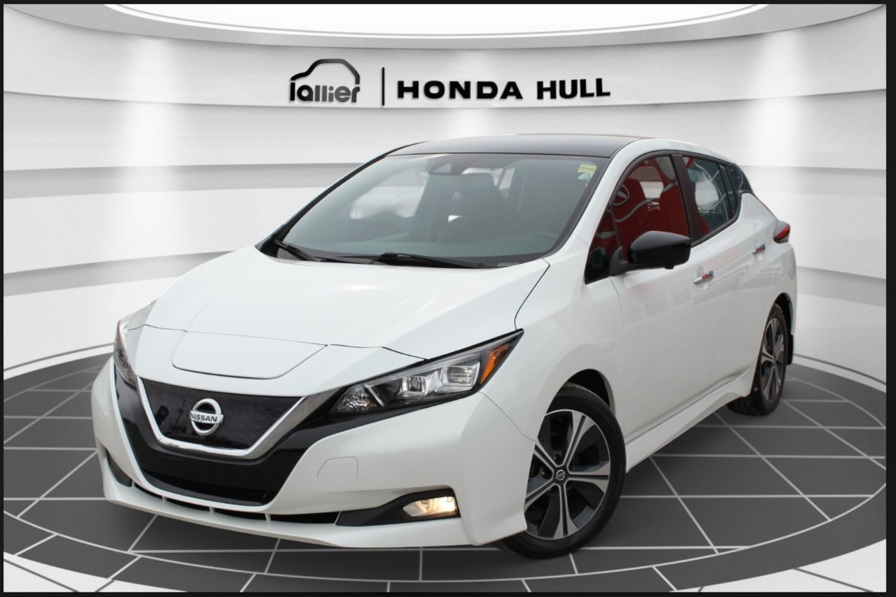 Pearl White 2022 Nissan LEAF Hatchback Front-Wheel Drive Automatic