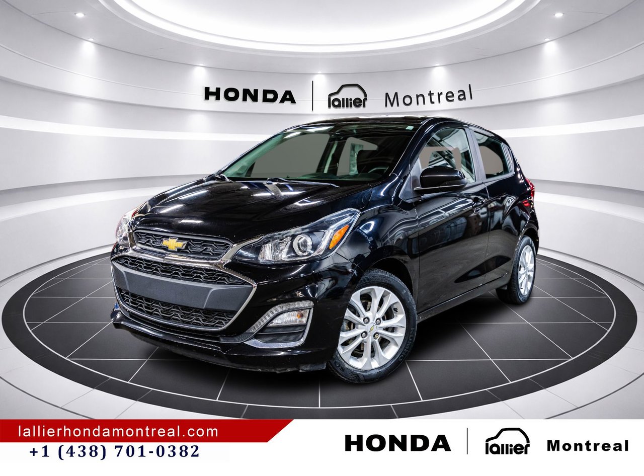 Mosaic Black 2020 Chevrolet Spark Hatchback Front-Wheel Drive Automatic