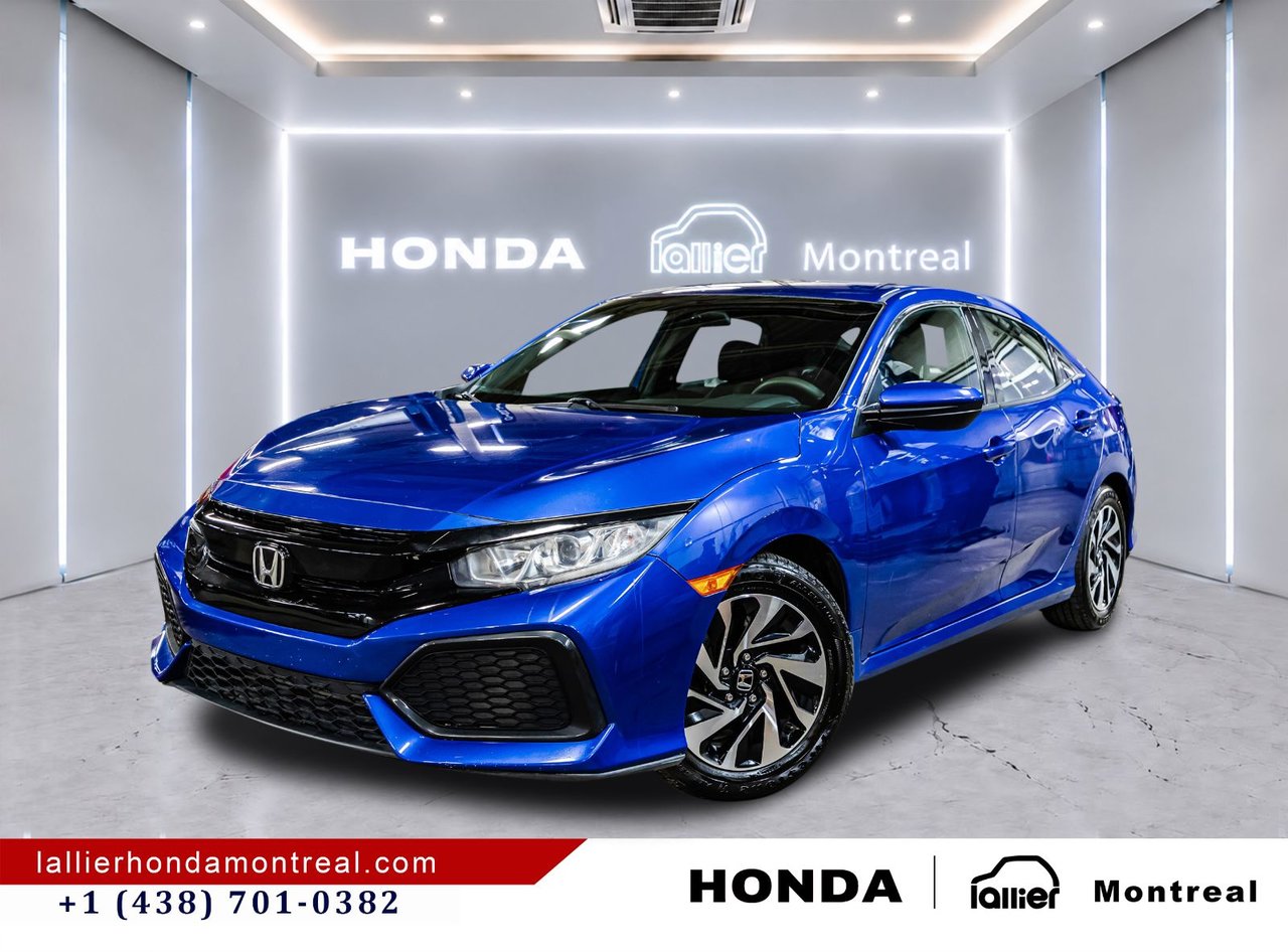  2018 Honda Civic Hatchback LX FWD   