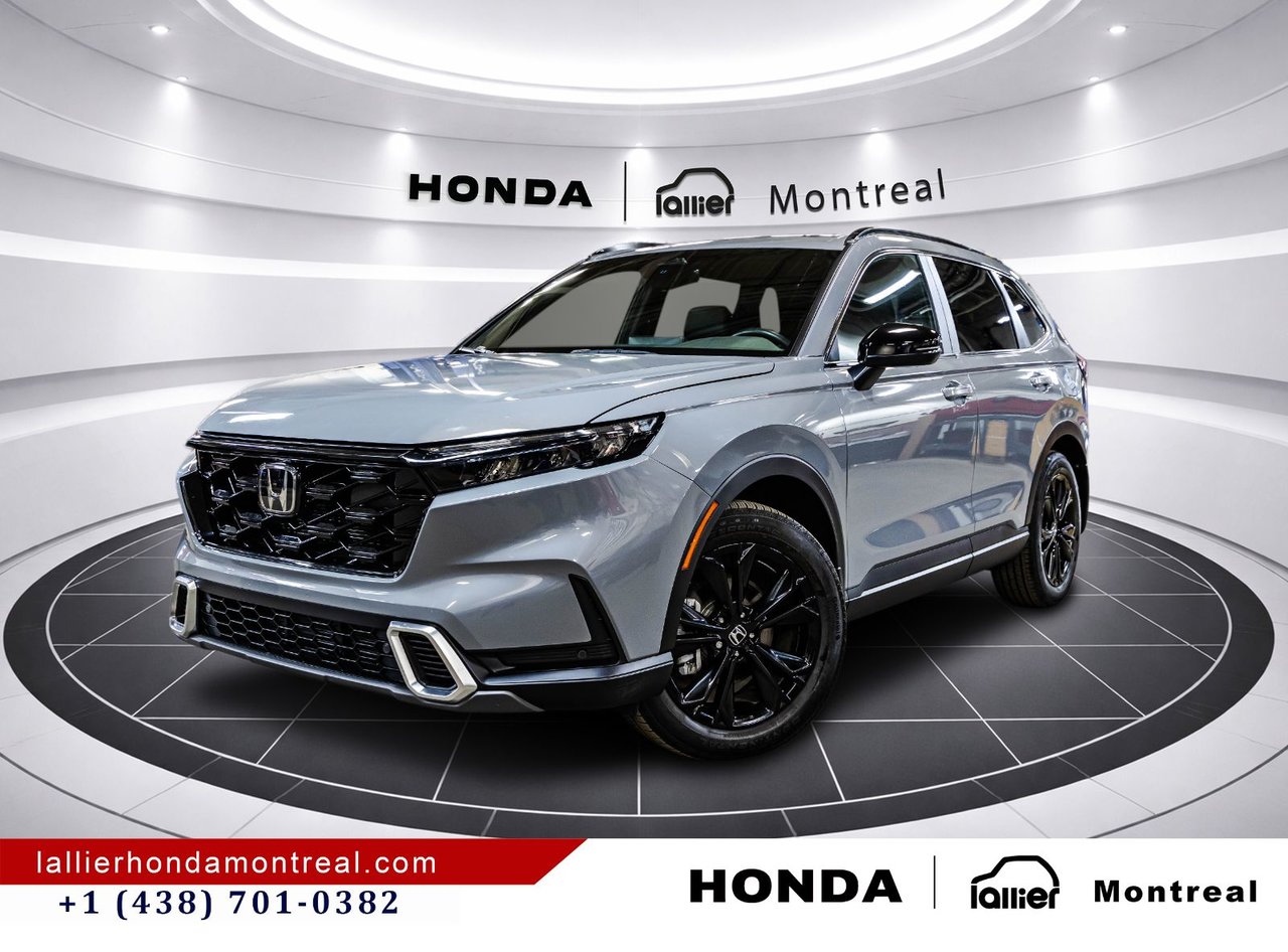 Gray (Urban Grey Pearl) 2025 Honda CR-V Hybrid Touring AWD SUV / Crossover Automatic