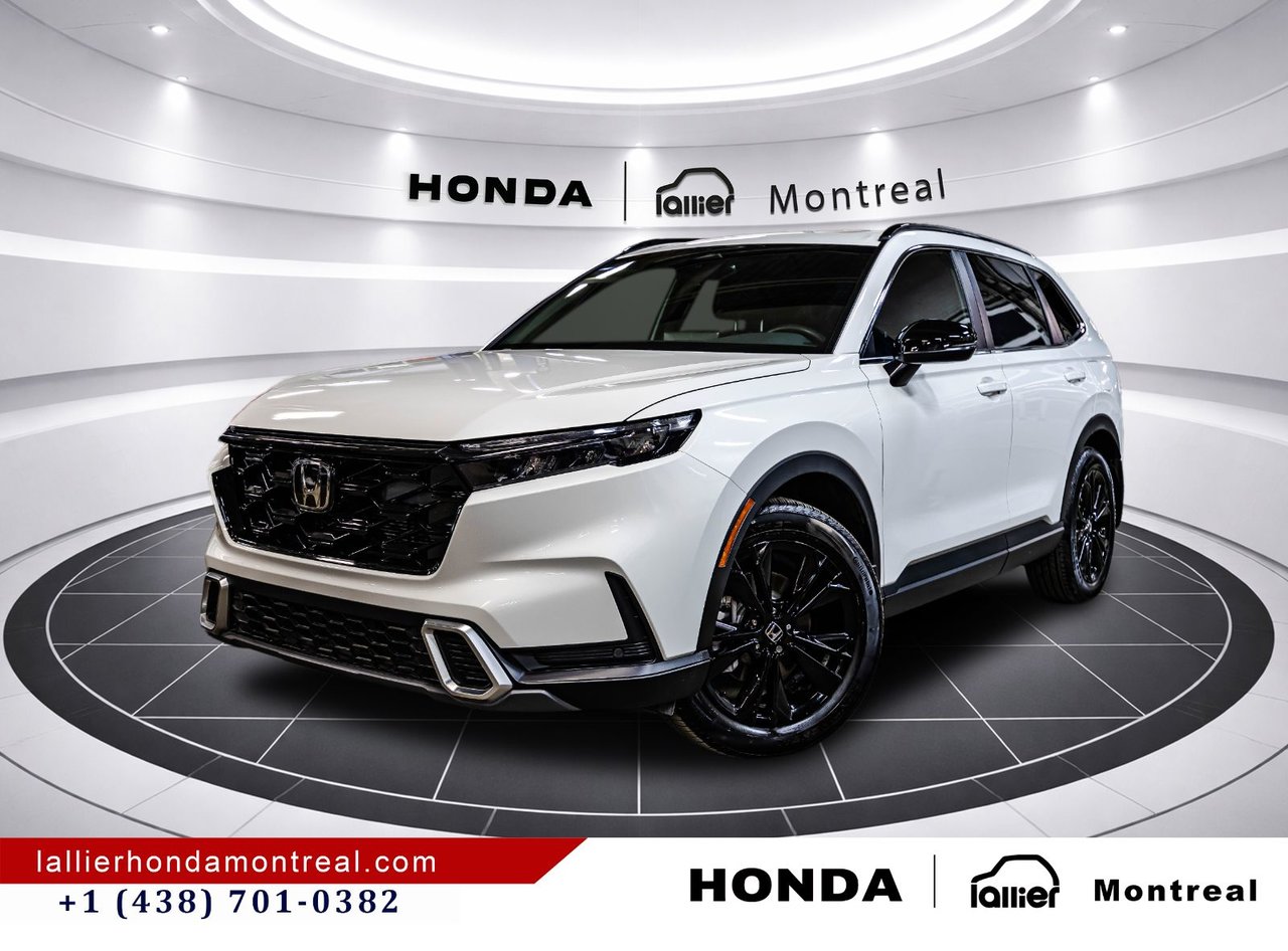 Platinum White Pearl 2025 Honda CR-V Hybrid Touring AWD SUV / Crossover Automatic