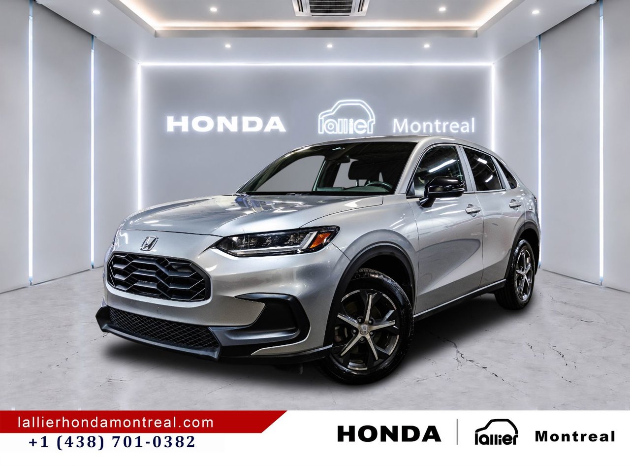 Lunar Silver Metallic 2024 Honda HR-V SUV / Crossover  Automatic