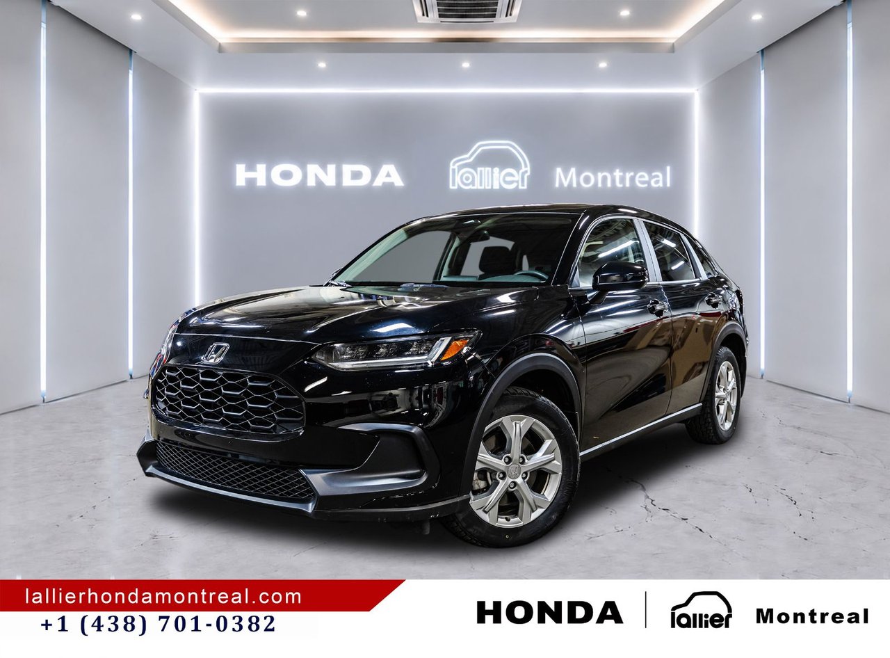 Black (NOIR CRISTAL NACRÉE(NH-731P)-NOIR PEINTURE PREMIUM) 2025 Honda HR-V SUV / Crossover All-Wheel Drive Automatic
