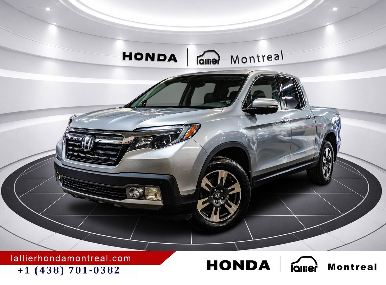 Lunar Silver Metallic 2019 Honda Ridgeline Touring AWD Pickup Truck Automatic