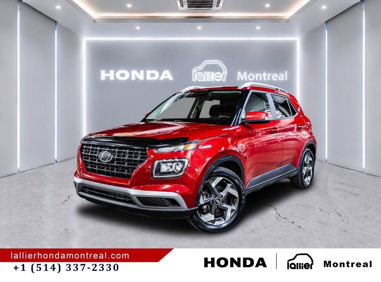 Fiery Red 2021 Hyundai Venue SUV / Crossover  Automatic