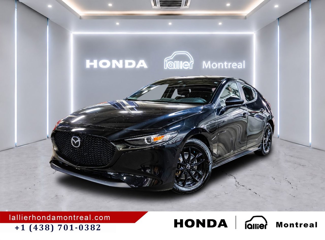 Jet Black Mica 2019 Mazda MAZDA3 Sport Hatchback  Automatic