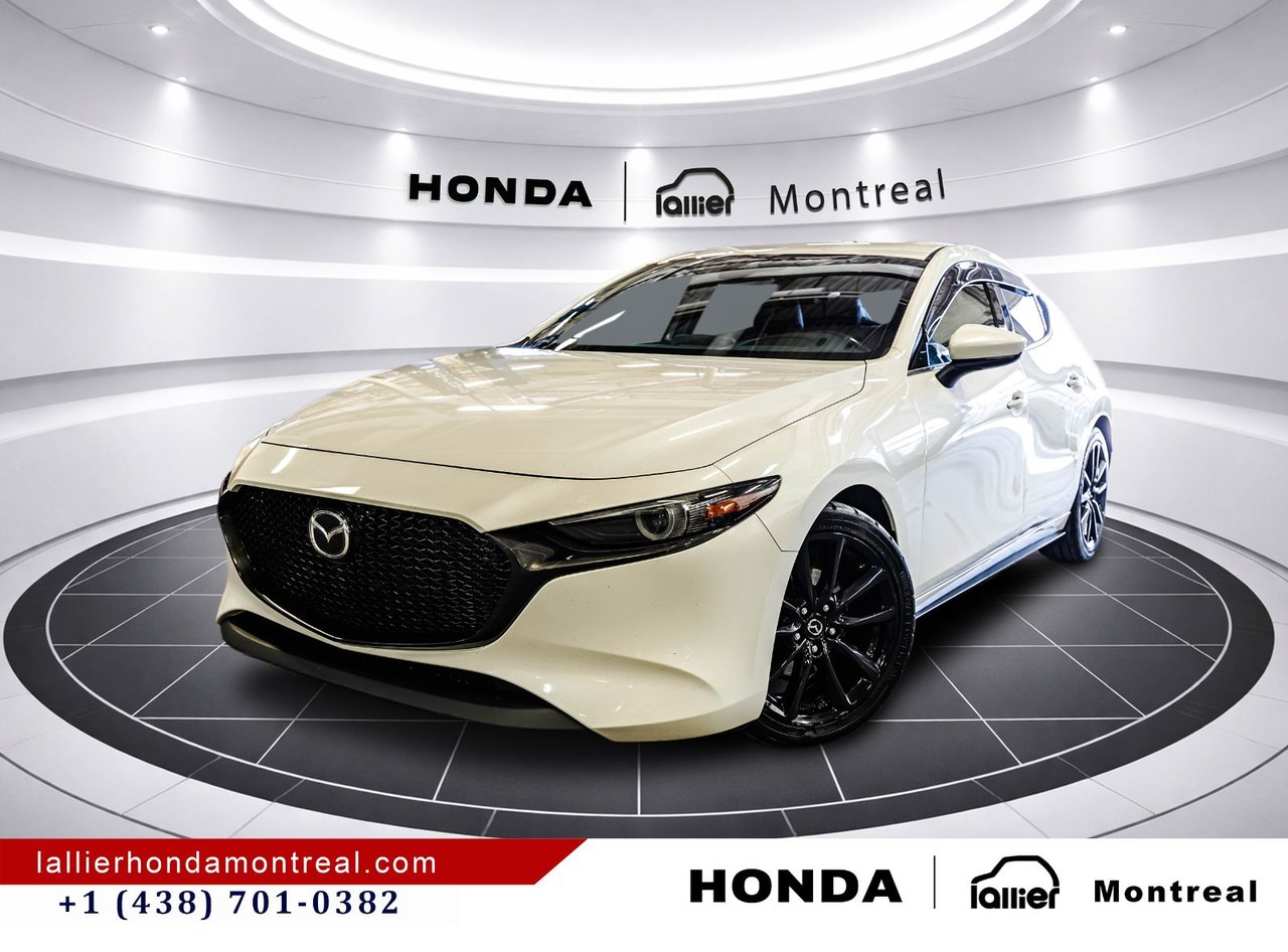 Snowflake White Pearl 2020 Mazda MAZDA3 Sport Hatchback  Automatic