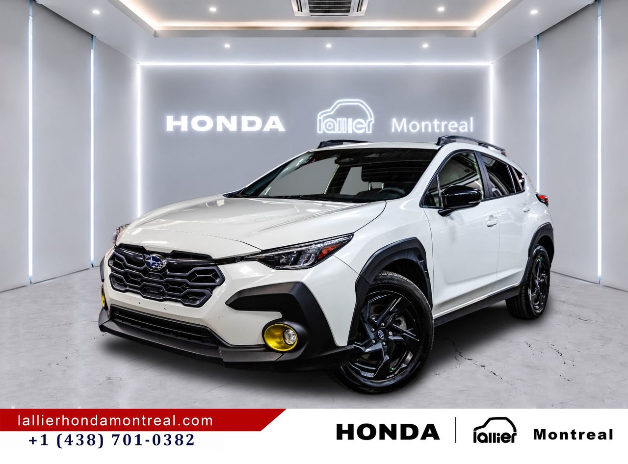 Crystal White Pearl 2024 Subaru Crosstrek SUV / Crossover  Automatic