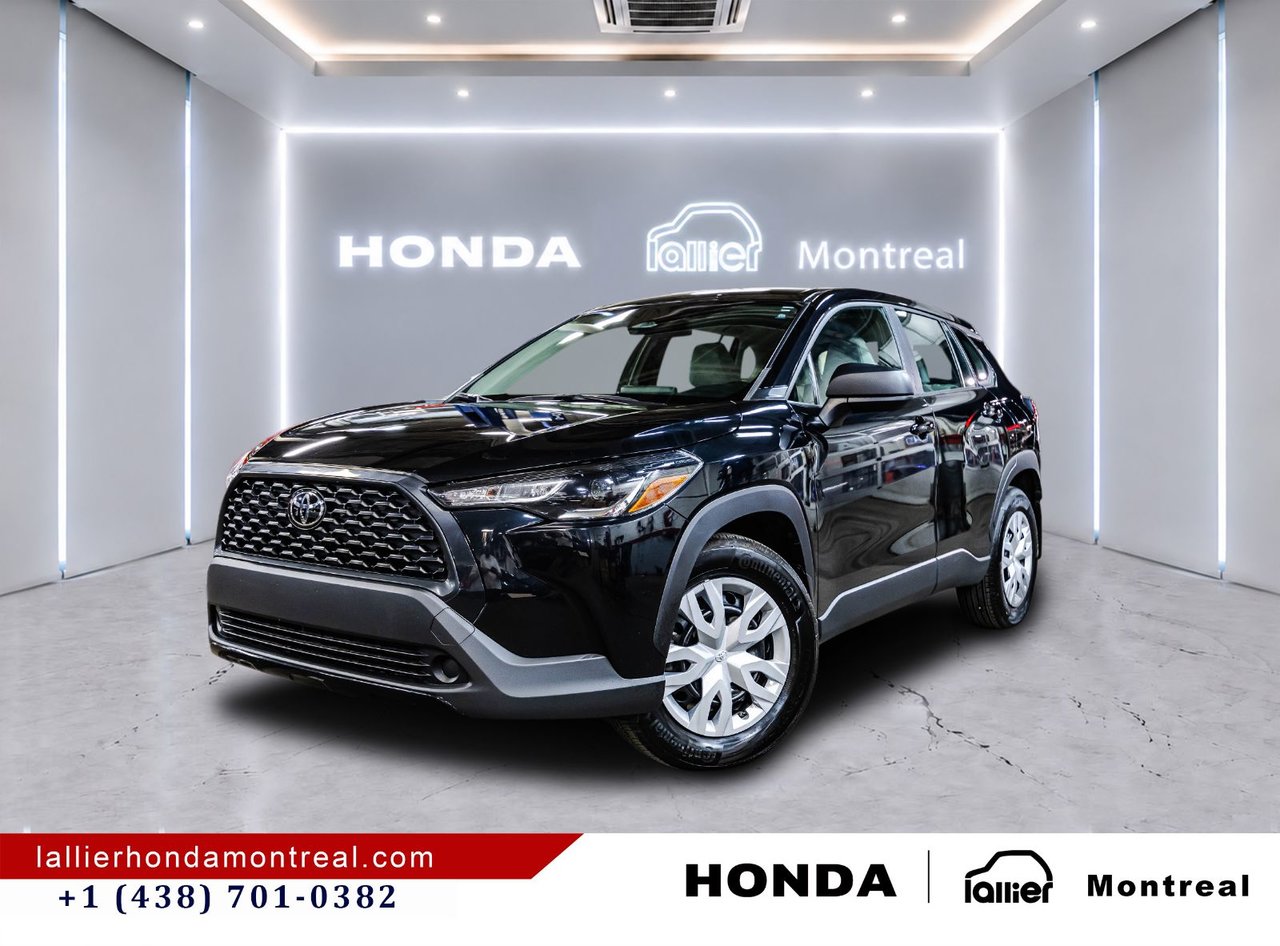 Black 2024 Toyota Corolla Cross SUV / Crossover Front-Wheel Drive Automatic