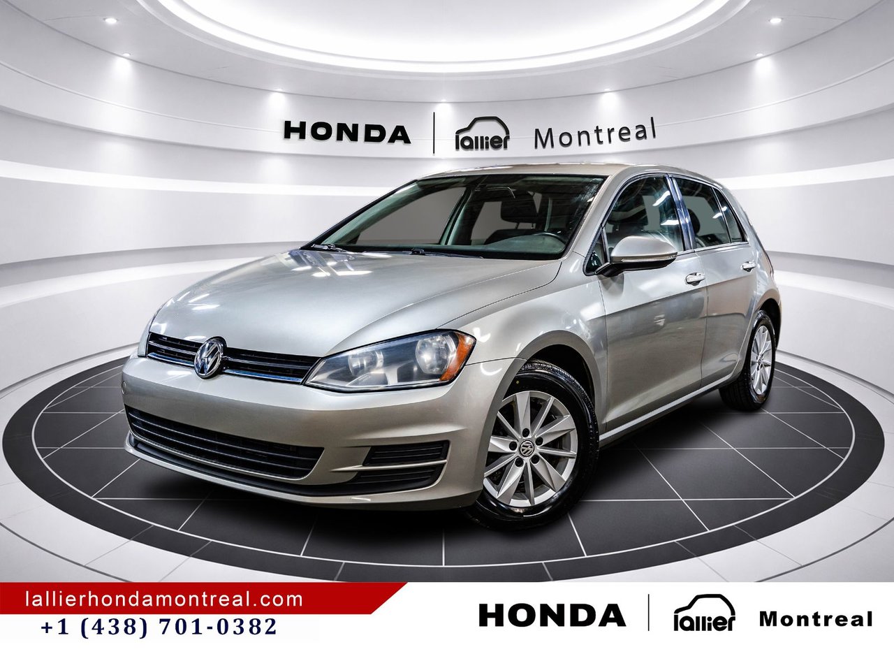 Gray (Platinum Grey Metallic) 2017 Volkswagen Golf Hatchback Automatic