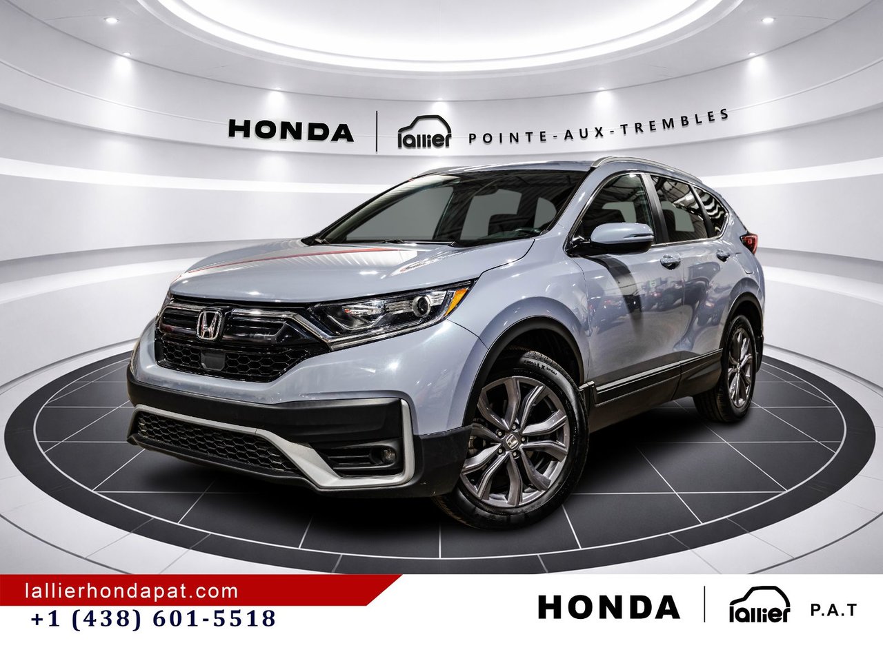 Gray (Sonic Grey Pearl) 2022 Honda CR-V SUV / Crossover Continuously Variable Transmission
