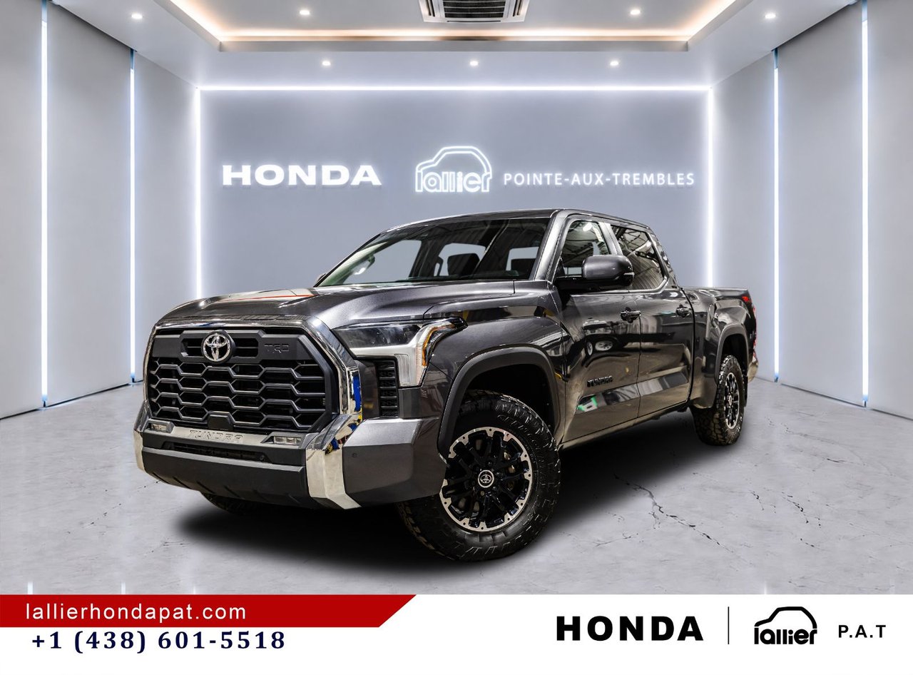 Gray (Magnetic Grey Metallic) 2024 Toyota Tundra Pickup Truck Four-Wheel Drive Automatic