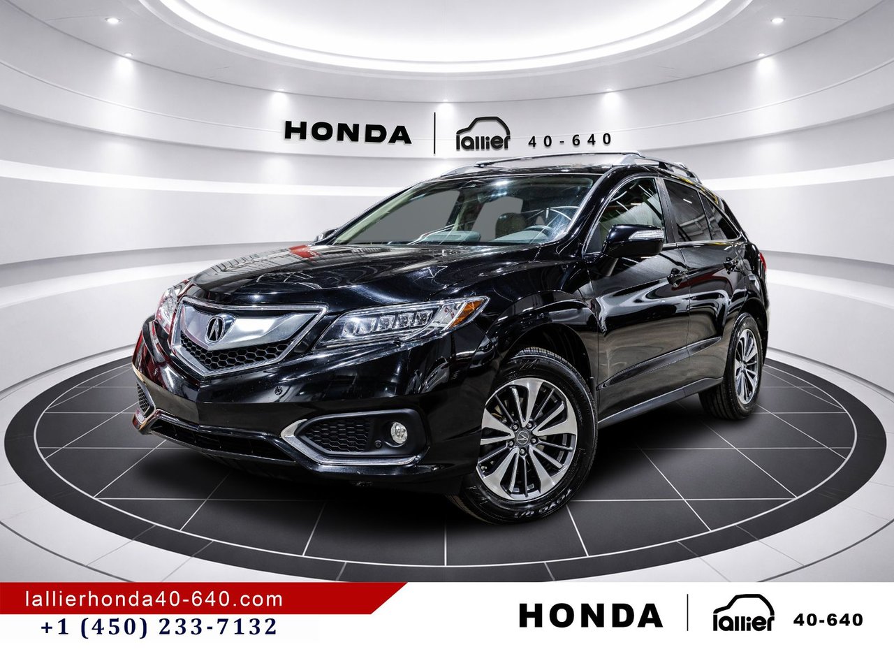 Crystal Black Pearl 2018 Acura RDX SUV / Crossover Automatic