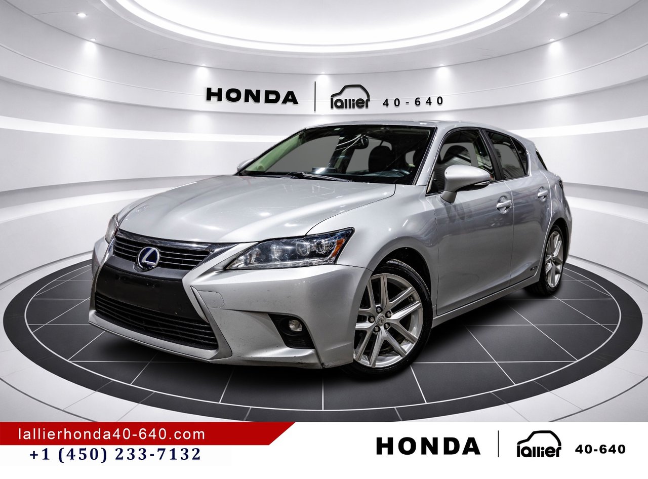 Silver Lining Metallic 2014 Lexus CT Hybrid Wagon Front-Wheel Drive Automatic