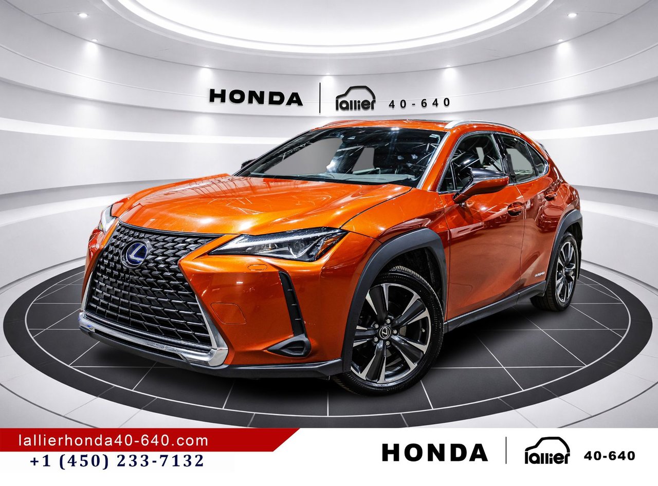 Cadmium Orange 2019 Lexus UX Hybrid SUV / Crossover All-Wheel Drive Automatic