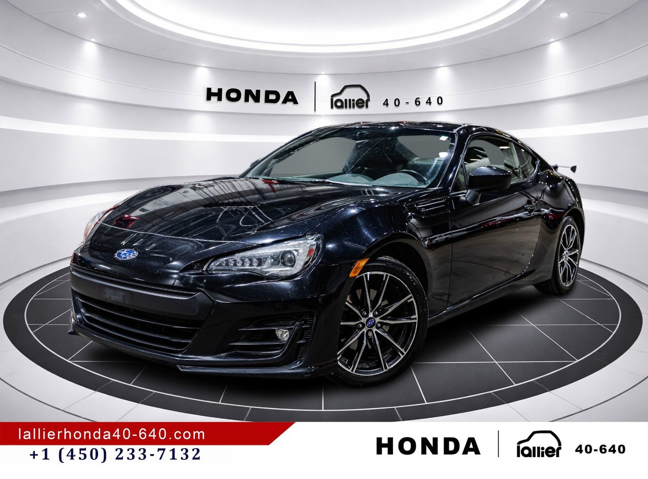 Crystal Black Silica 2018 Subaru BRZ Coupe Automatic