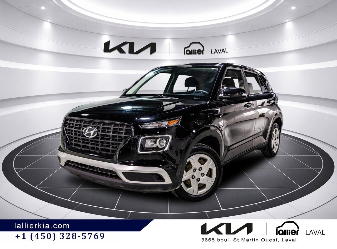 Space Black 2020 Hyundai Venue SUV / Crossover  Automatic