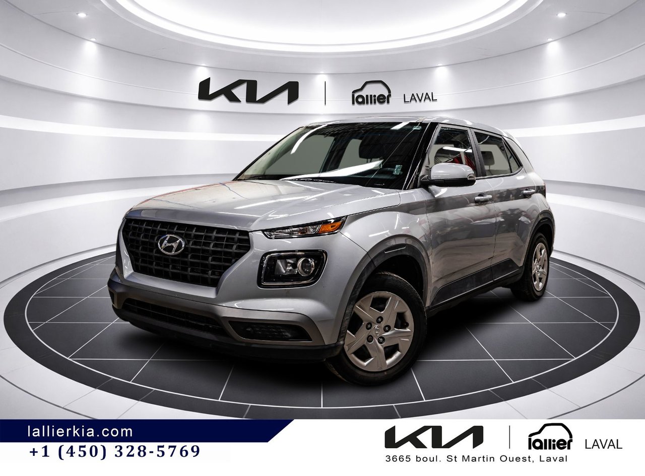 Typhoon Silver 2022 Hyundai Venue SUV / Crossover Manual