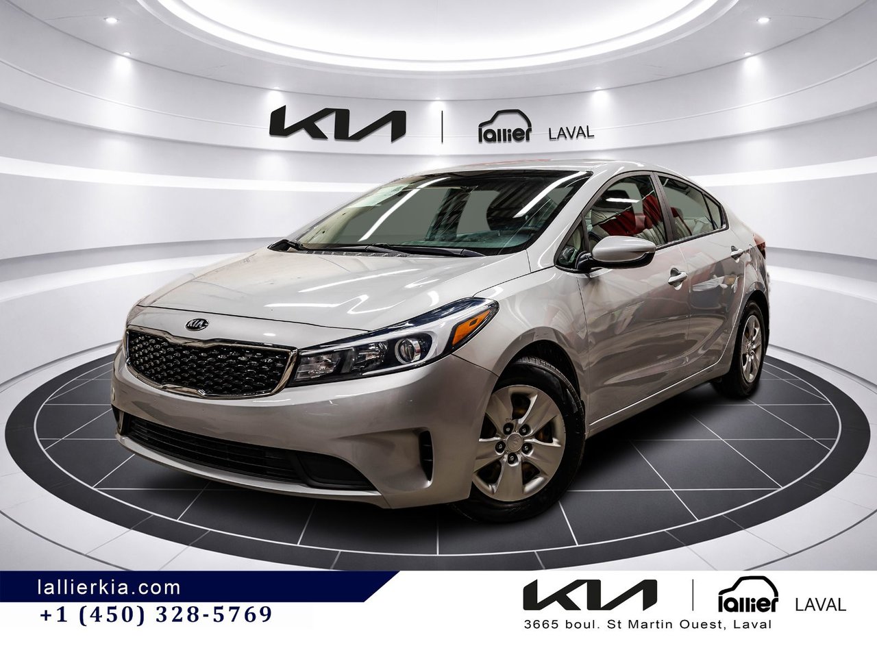 Gray 2017 Kia Forte Sedan Front-Wheel Drive Automatic