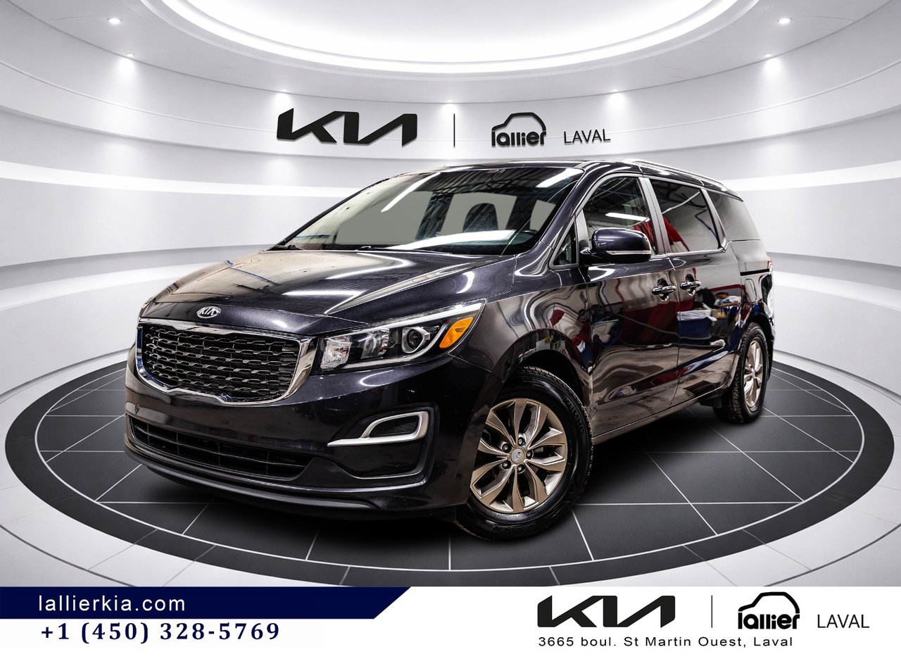Gray 2019 Kia Sedona Minivan Front-Wheel Drive Automatic