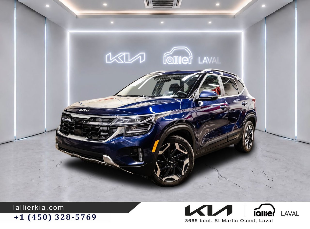 Dark Ocean Blue 2024 Kia Seltos SUV / Crossover All-Wheel Drive Automatic