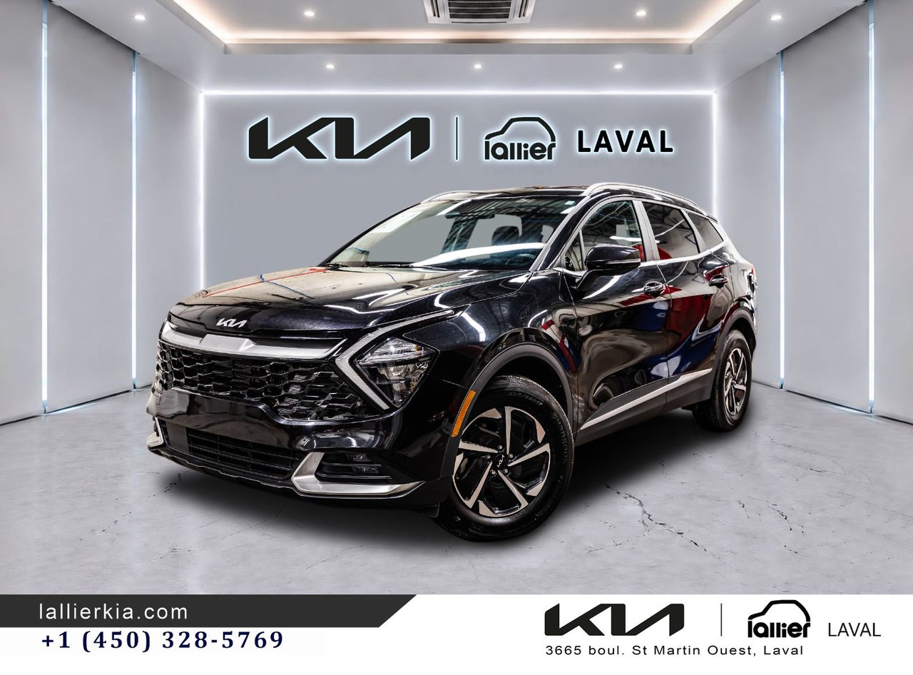Fusion Black 2025 Kia Sportage Hybrid SUV / Crossover All-Wheel Drive Automatic
