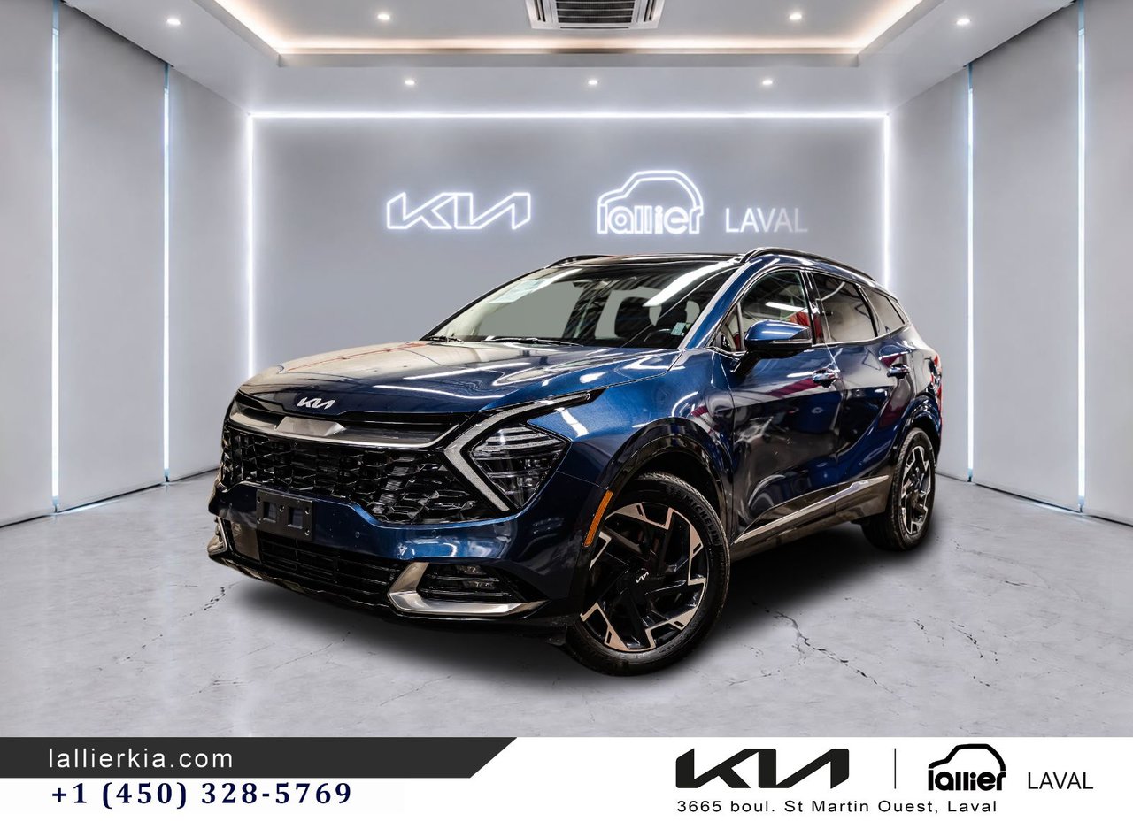 Blue 2023 Kia Sportage Plug-In Hybrid SUV / Crossover  Automatic