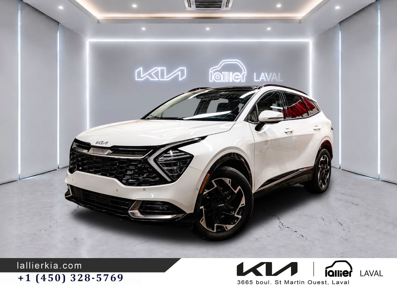 Snow White Pearl 2023 Kia Sportage Plug-In Hybrid SUV / Crossover  Automatic