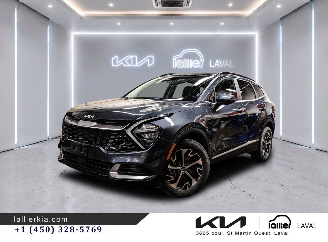 Gray 2023 Kia Sportage SUV / Crossover All-Wheel Drive Automatic