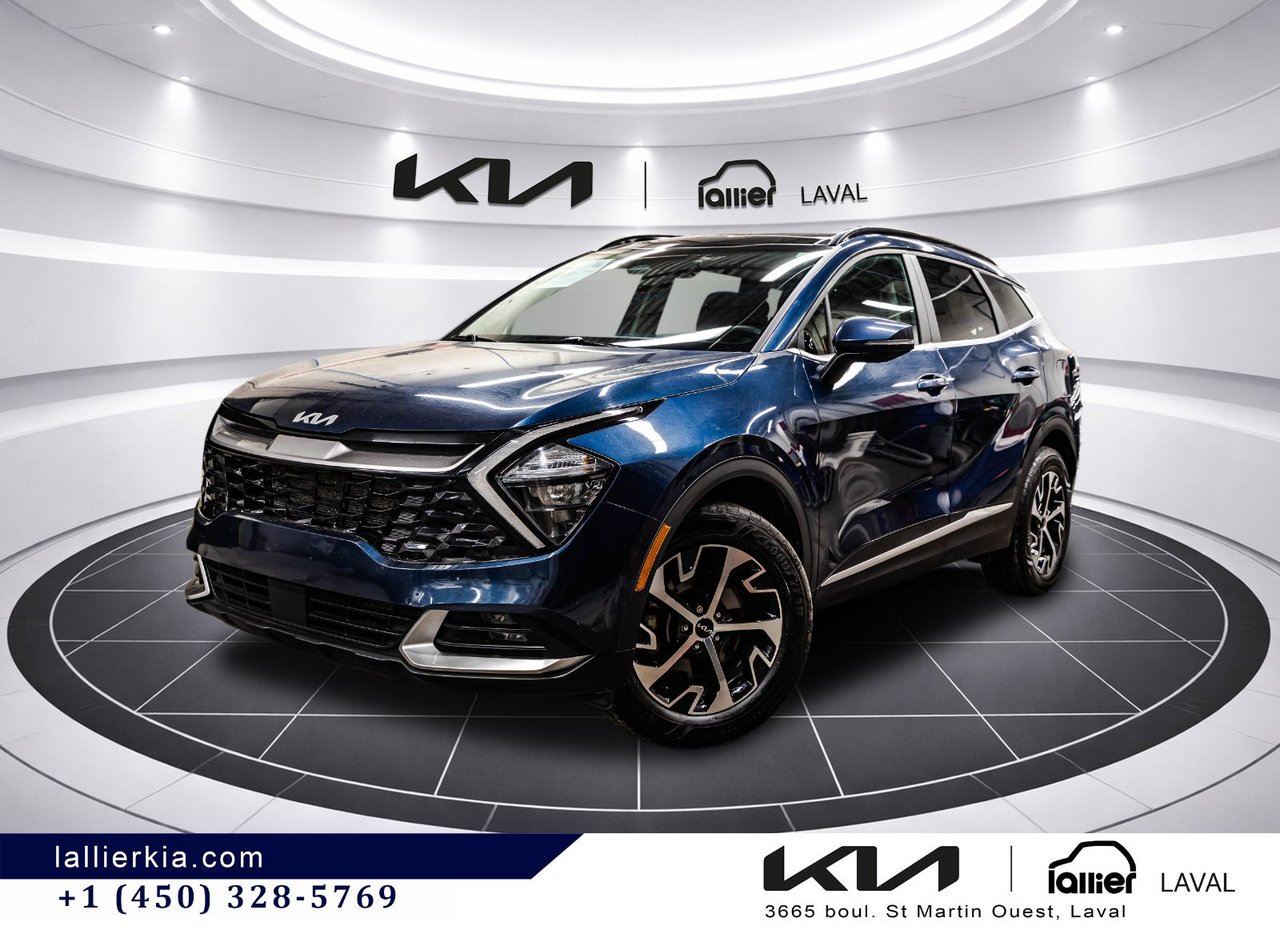 Blue 2025 Kia Sportage SUV / Crossover All-Wheel Drive Automatic