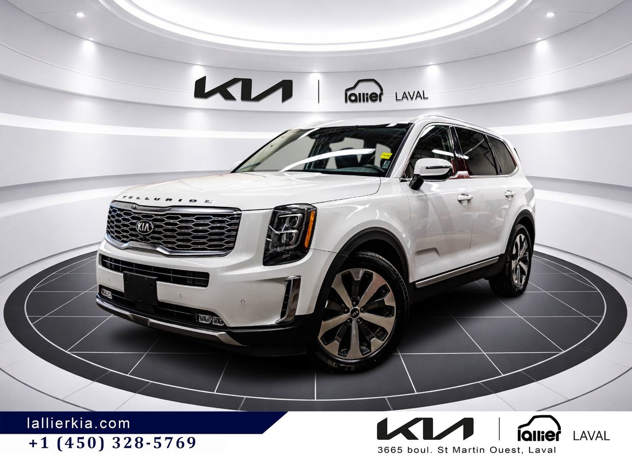 Snow White Pearl 2020 Kia Telluride SX AWD SUV / Crossover All-Wheel Drive Automatic