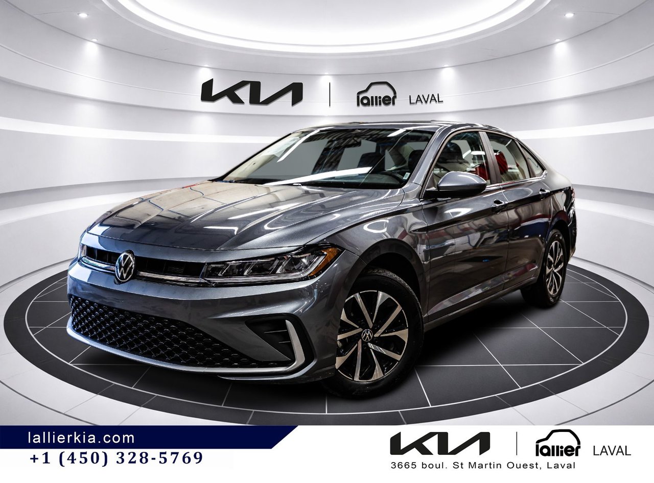 Gray 2025 Volkswagen Jetta 1.5T Trendline FWD Sedan Automatic