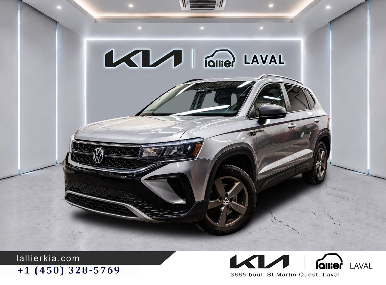 Platinum Gray Metallic 2022 Volkswagen Taos SUV / Crossover  Automatic