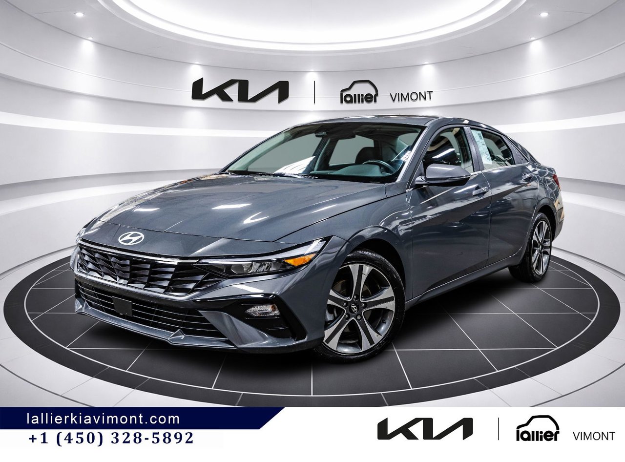 Gray (Amazon Grey) 2025 Hyundai Elantra Sedan Automatic