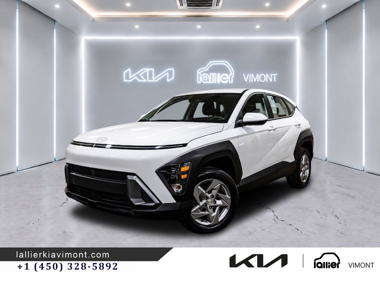 Atlas White 2025 Hyundai Kona SUV / Crossover  Automatic