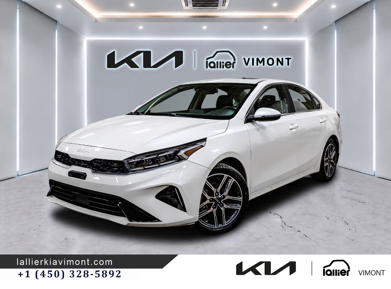 Snow White Pearl 2023 Kia Forte Sedan  Automatic