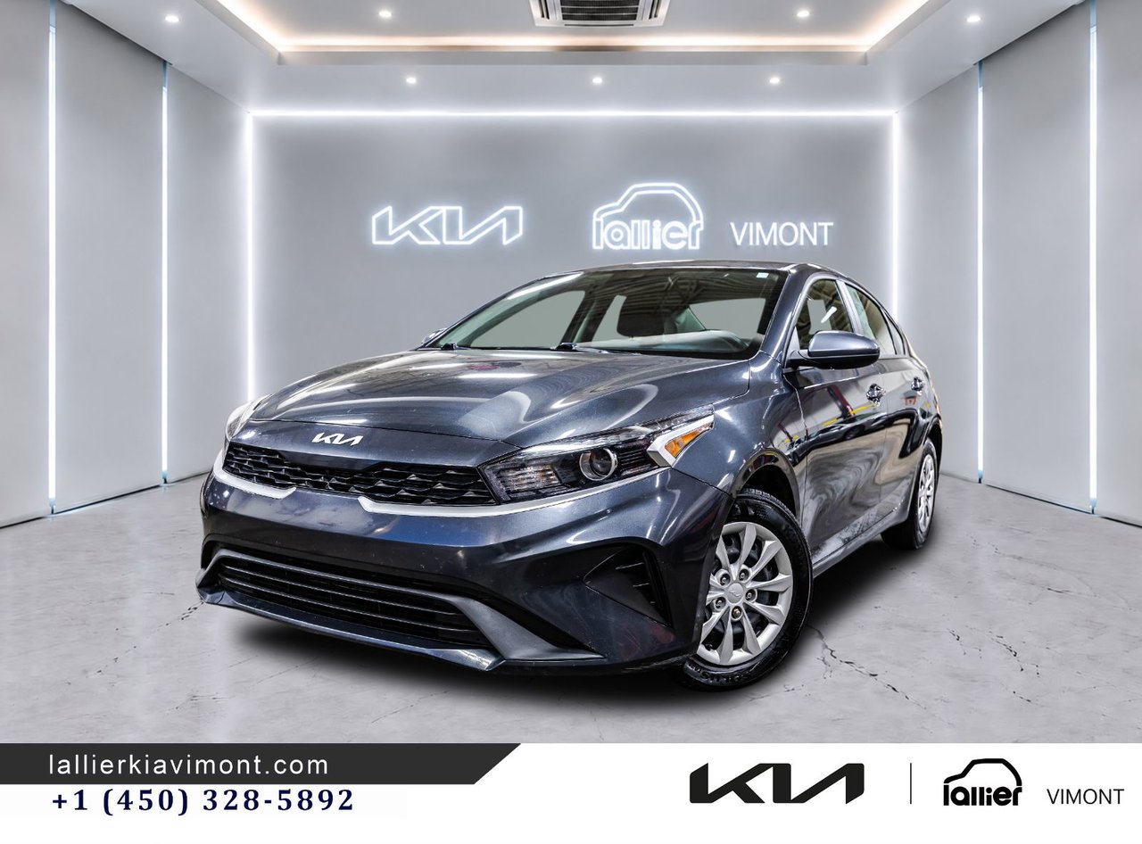 Gray (Gravity Grey) 2024 Kia Forte Sedan Front-Wheel Drive Automatic