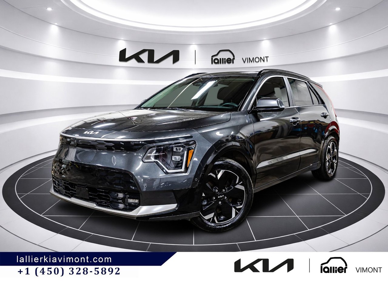 Gray (Interstellar Grey) 2023 Kia Niro EV SUV / Crossover Front-Wheel Drive Automatic