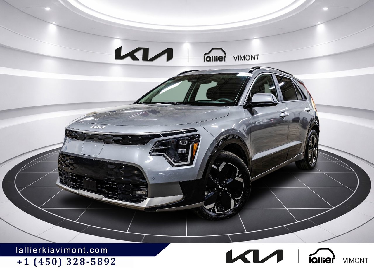 Gray (Interstellar Grey) 2024 Kia Niro EV Wave FWD SUV / Crossover Front-Wheel Drive Automatic