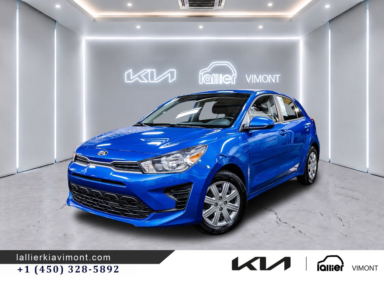 Sporty Blue 2021 Kia Rio5 Wagon  Automatic