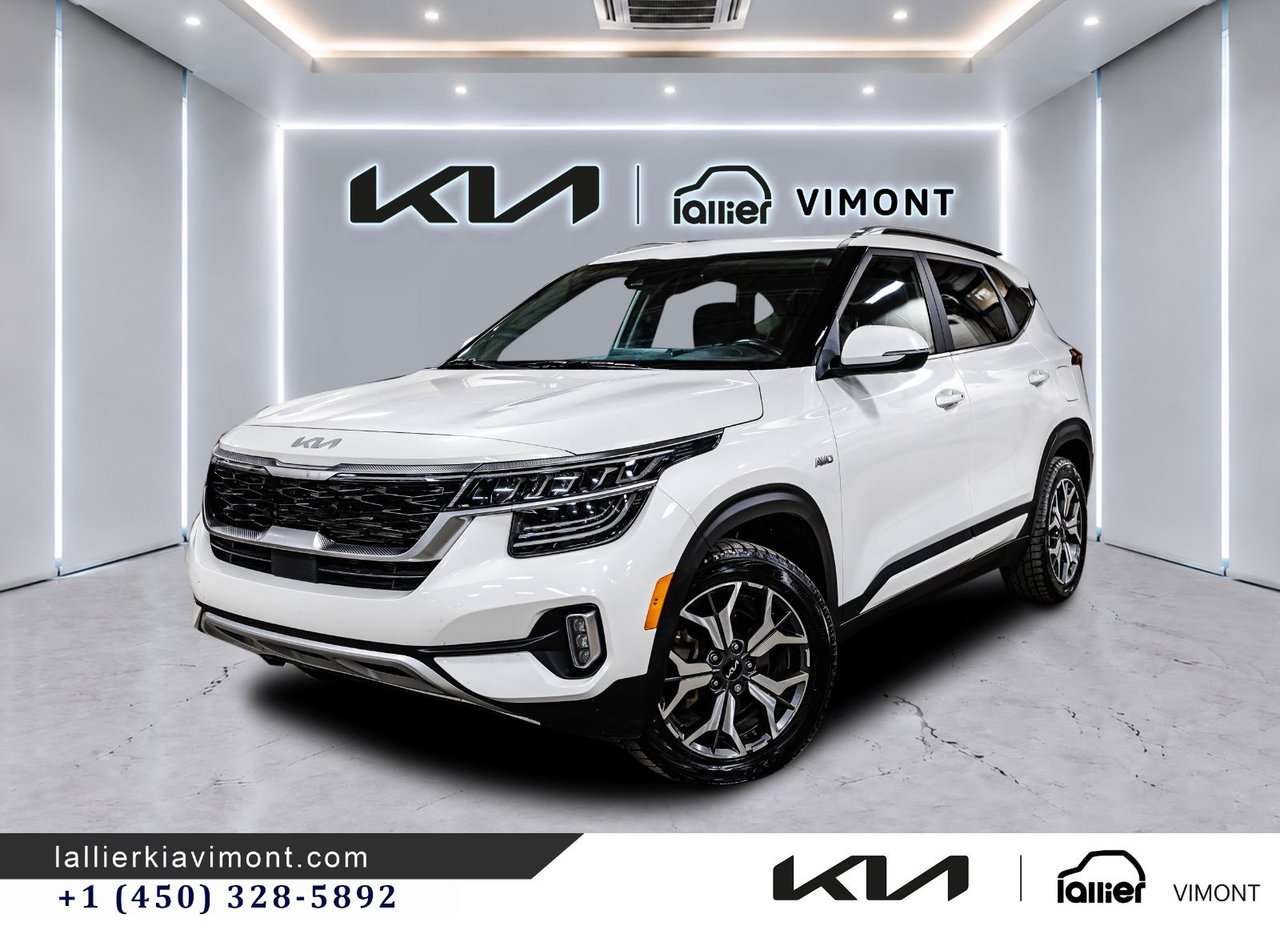 Snow White Pearl 2023 Kia Seltos SUV / Crossover  Automatic