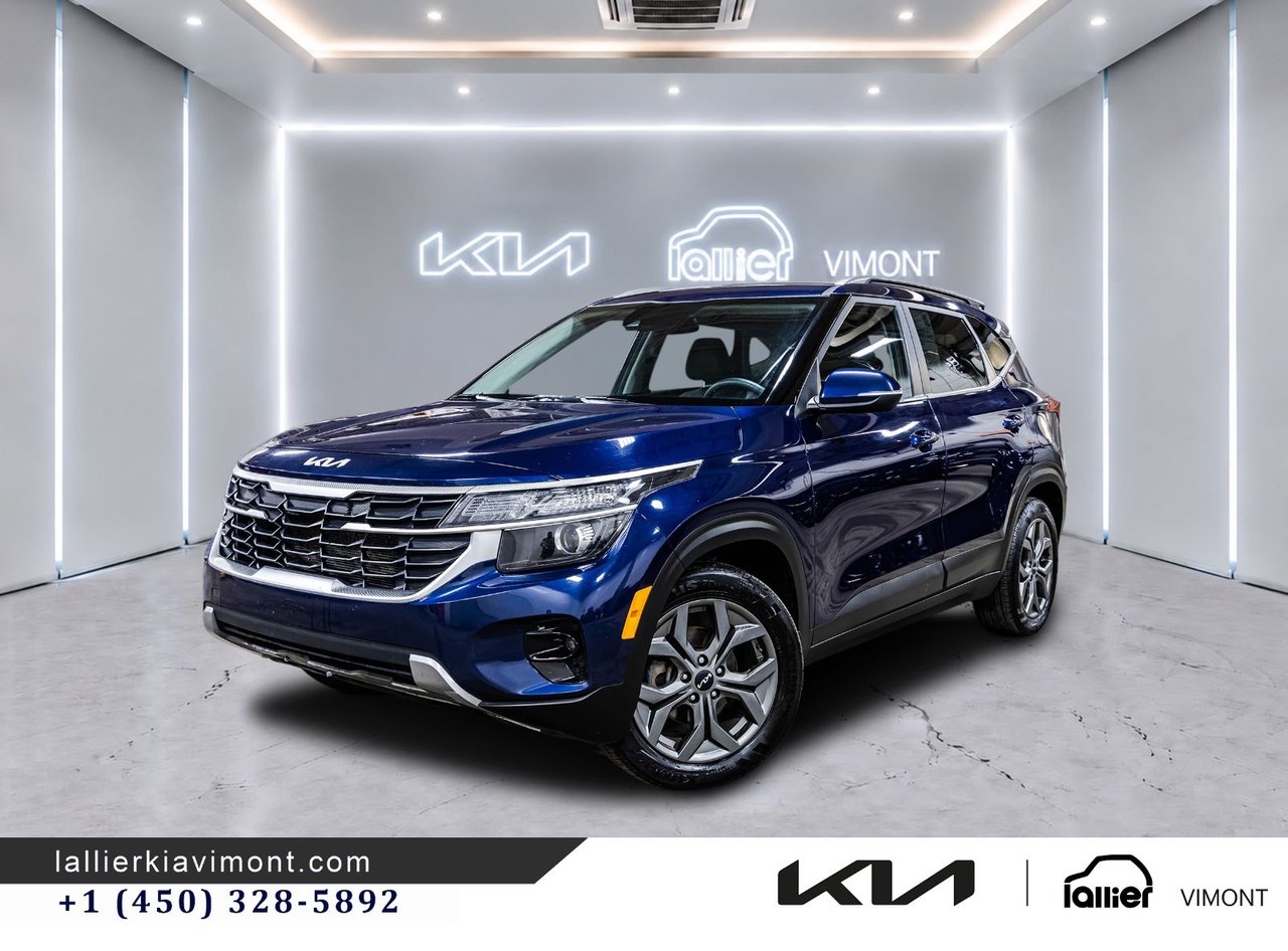 Dark Ocean Blue 2024 Kia Seltos SUV / Crossover  Automatic