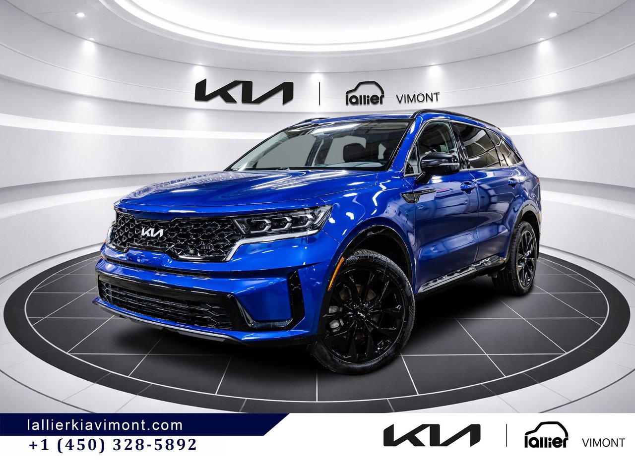 Pacific Blue 2023 Kia Sorento SUV / Crossover All-Wheel Drive Automatic