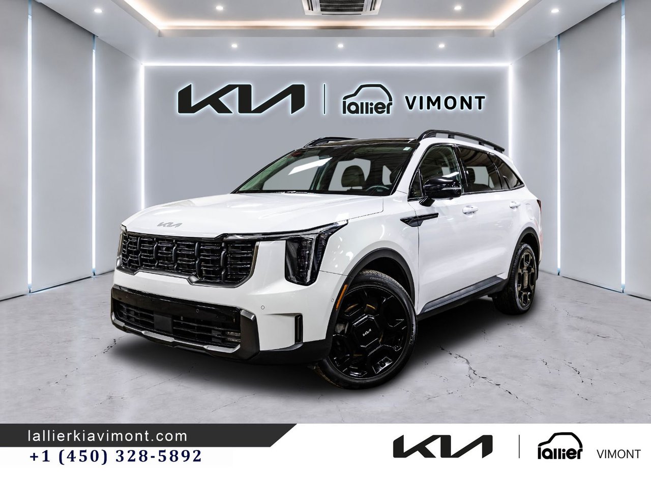 Glacial White Pearl 2024 Kia Sorento SUV / Crossover  Automatic