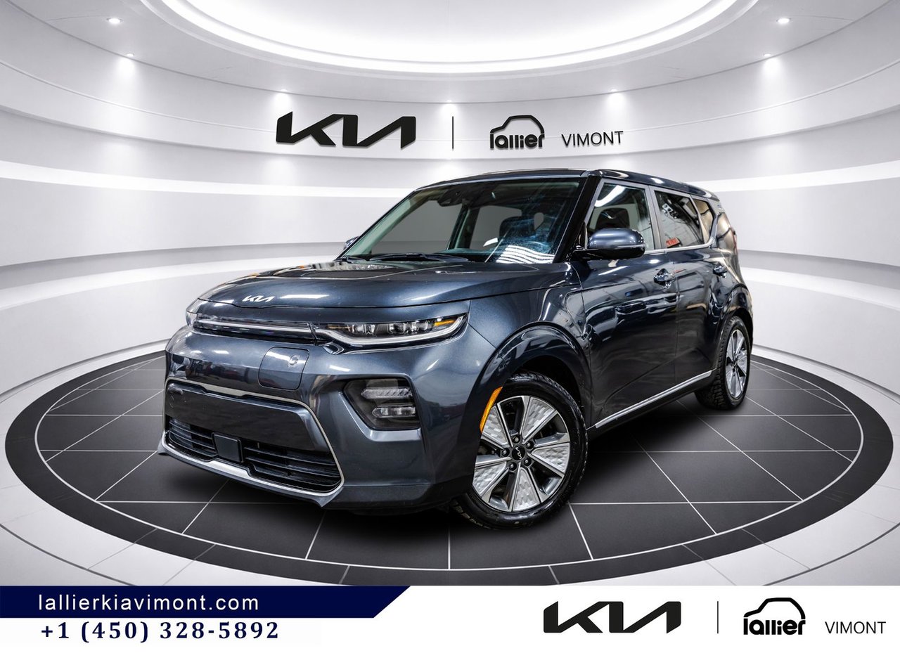 Gray (Gravity Grey) 2022 Kia Soul EV SUV / Crossover Automatic
