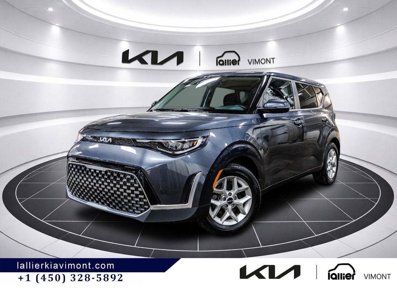 Gray (Gravity Grey) 2023 Kia Soul SUV / Crossover Front-Wheel Drive Automatic