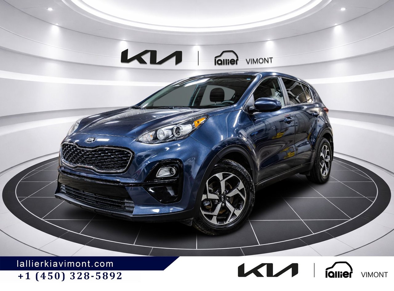 Storm Blue 2022 Kia Sportage LX FWD SUV / Crossover Front-Wheel Drive Automatic